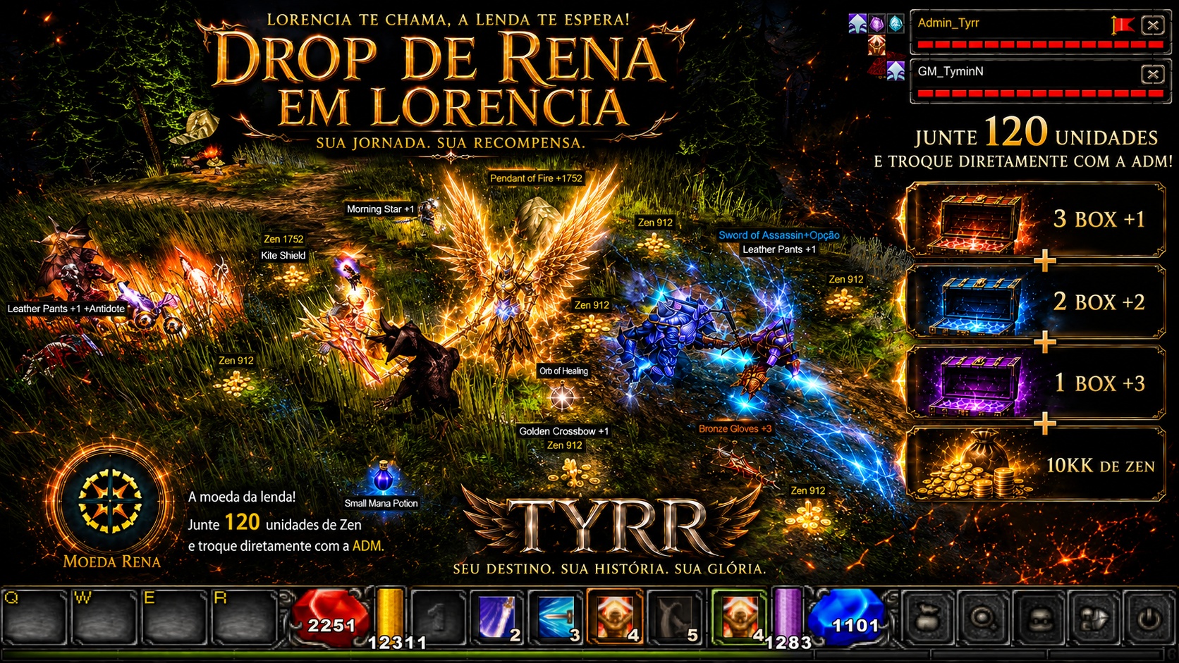 EVENTO DROP DE RENA